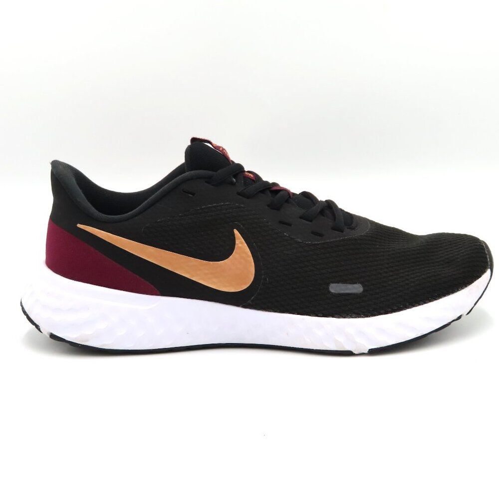 Nike Revolution 5 Women's Running Shoes Black Peach Size 9 BQ3207-003 - Picture 4 of 12